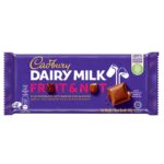 cadbury dairy milk fruit & nut chocolate bar 160g