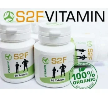 S2F Vitamin Tablets – 100% Organic Nutritional Supplement (60 Tablets)