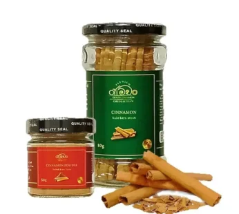 Organic Ceylon Cinnamon C5 Quills & Powder (Combo Pack Options)
