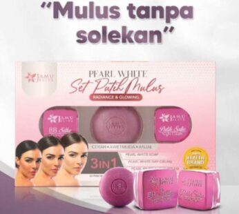 Jamu Jelita Pearl White Putih Mulus Skincare Set (3-in-1 Radiance Set)